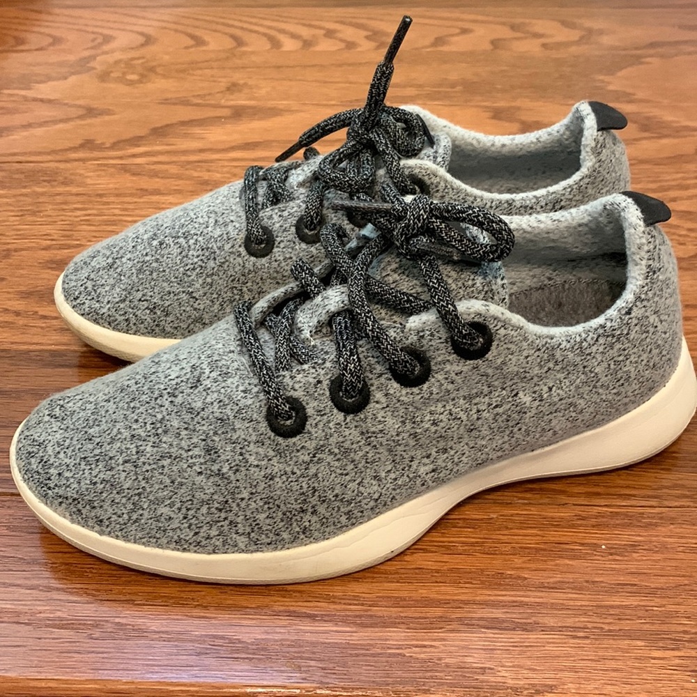 Allbirds Wool Runner Women's Size 7 Running Shoes Gray